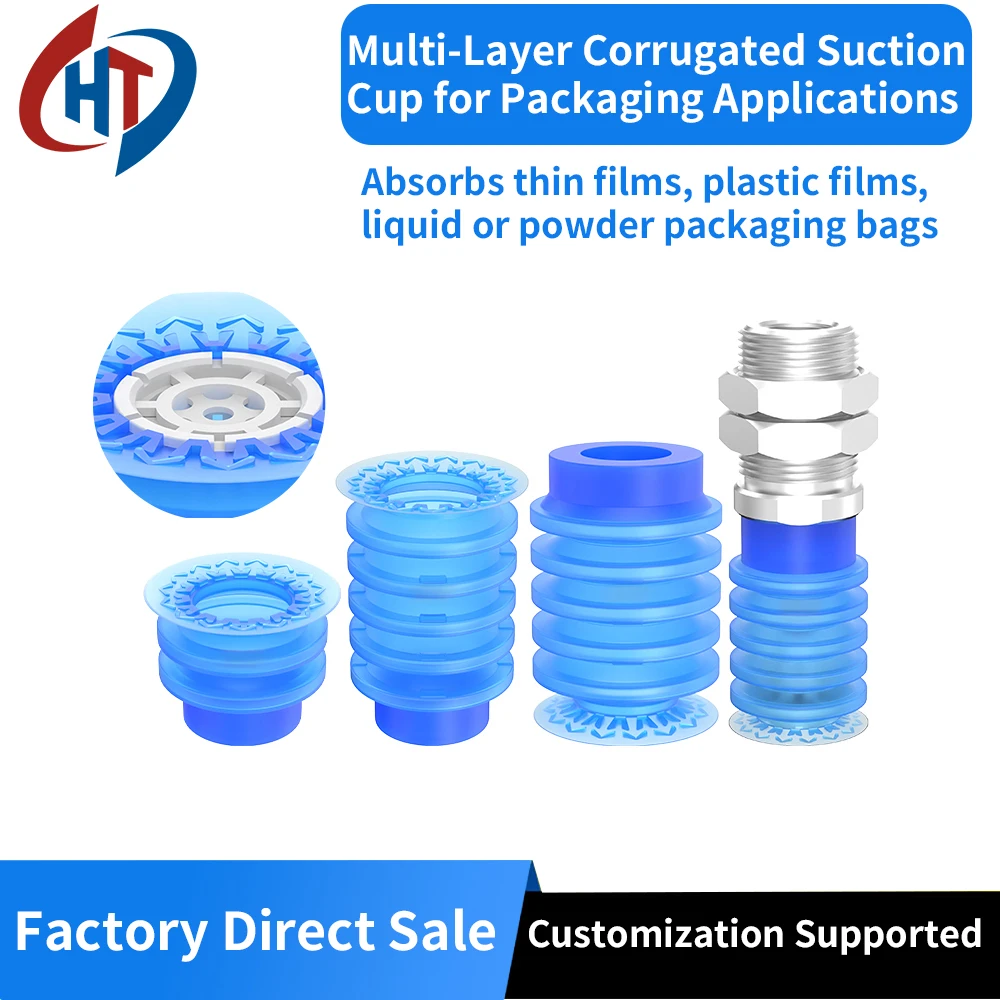 SMC Robot-Equipped Multi-Layer Corrugated Vacuum Suction Cup for Film Bag Opening | Model: ZP3P-T40/50JT2SF-WG-AG01
SMC Robot-Equipped Multi-Layer Corrugated Vacuum Suction Cup for Film Bag Opening | Model: ZP3P-T40/50JT2SF-WG-AG01