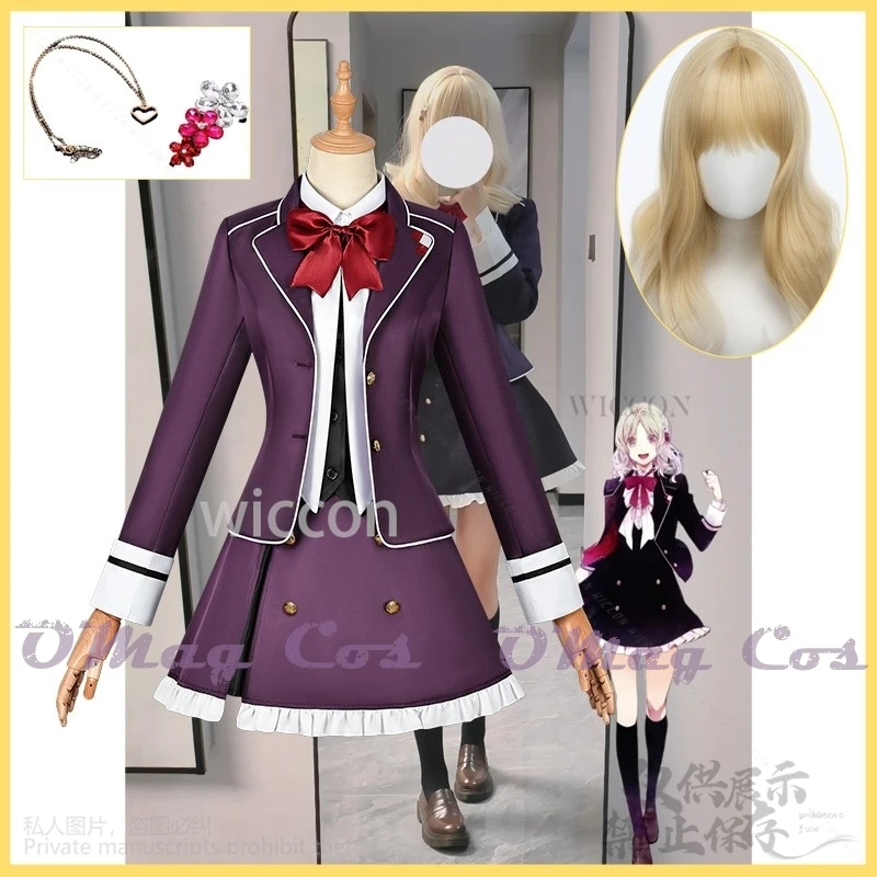 DIABOLIK LOVERS Anime Komori Yui Cosplay Costume JK School Uniform Dress Lolita Wigs Halloween Christmas Suit Outfit Customized
DIABOLIK LOVERS Anime Komori Yui Cosplay Costume JK School Uniform Dress Lolita Wigs Halloween Christmas Suit Outfit Customized