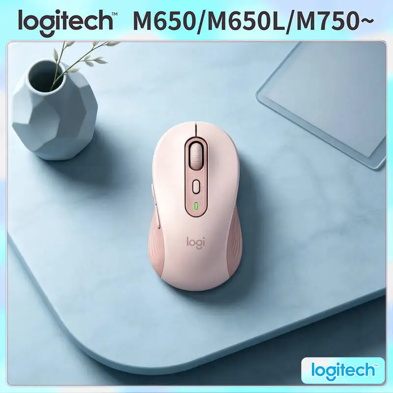 Logitech M650/M650L Wireless Mouse - 5 Custom Buttons, Advanced Optical Sensor, Rubber Side Grips, 10m Range
Logitech M650/M650L Wireless Mouse - 5 Custom Buttons, Advanced Optical Sensor, Rubber Side Grips, 10m Range