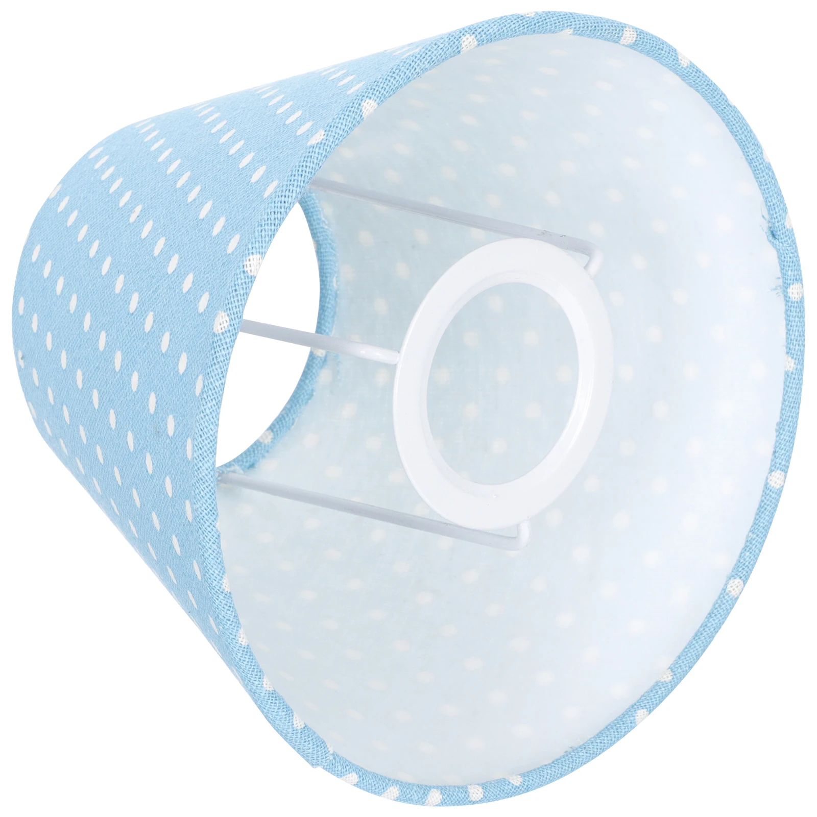 Cloth Lampshade 16cm Blue Polka Dots Simple Decor Light Accessory Durable Cover Bedside Wall Floor Lamps Shades Soft
Cloth Lampshade 16cm Blue Polka Dots Simple Decor Light Accessory Durable Cover Bedside Wall Floor Lamps Shades Soft