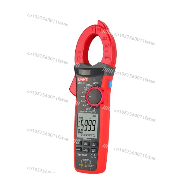 UT207B True RMS Digital Clamp Meter AC DC Current 1000A 1000V LPF 6000 Counting Backlight Flashlight Universal Tester
UT207B True RMS Digital Clamp Meter AC DC Current 1000A 1000V LPF 6000 Counting Backlight Flashlight Universal Tester