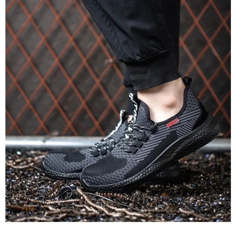 Anti-smashing Anti-puncture Penetrating Air Mesh Comfortable Safety Shoes One Piece Dropshipping
Anti-smashing Anti-puncture Penetrating Air Mesh Comfortable Safety Shoes One Piece Dropshipping