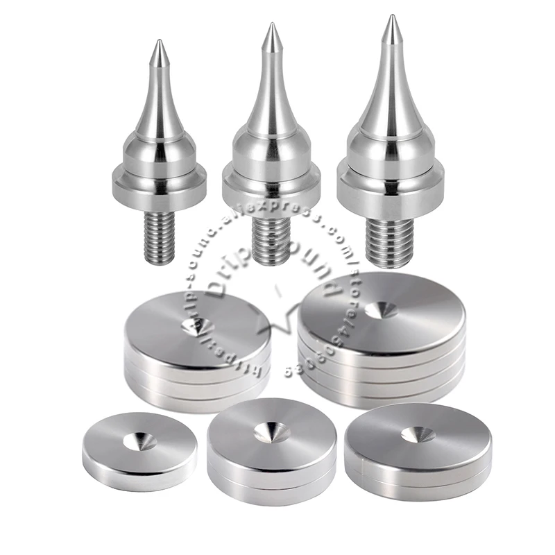 4PCS 316L Stainless Steel Enthusiast Speaker Adjustable Spike Shockproof Isolation Stand Feet Cone Base Pads #Silvery
4PCS 316L Stainless Steel Enthusiast Speaker Adjustable Spike Shockproof Isolation Stand Feet Cone Base Pads #Silvery