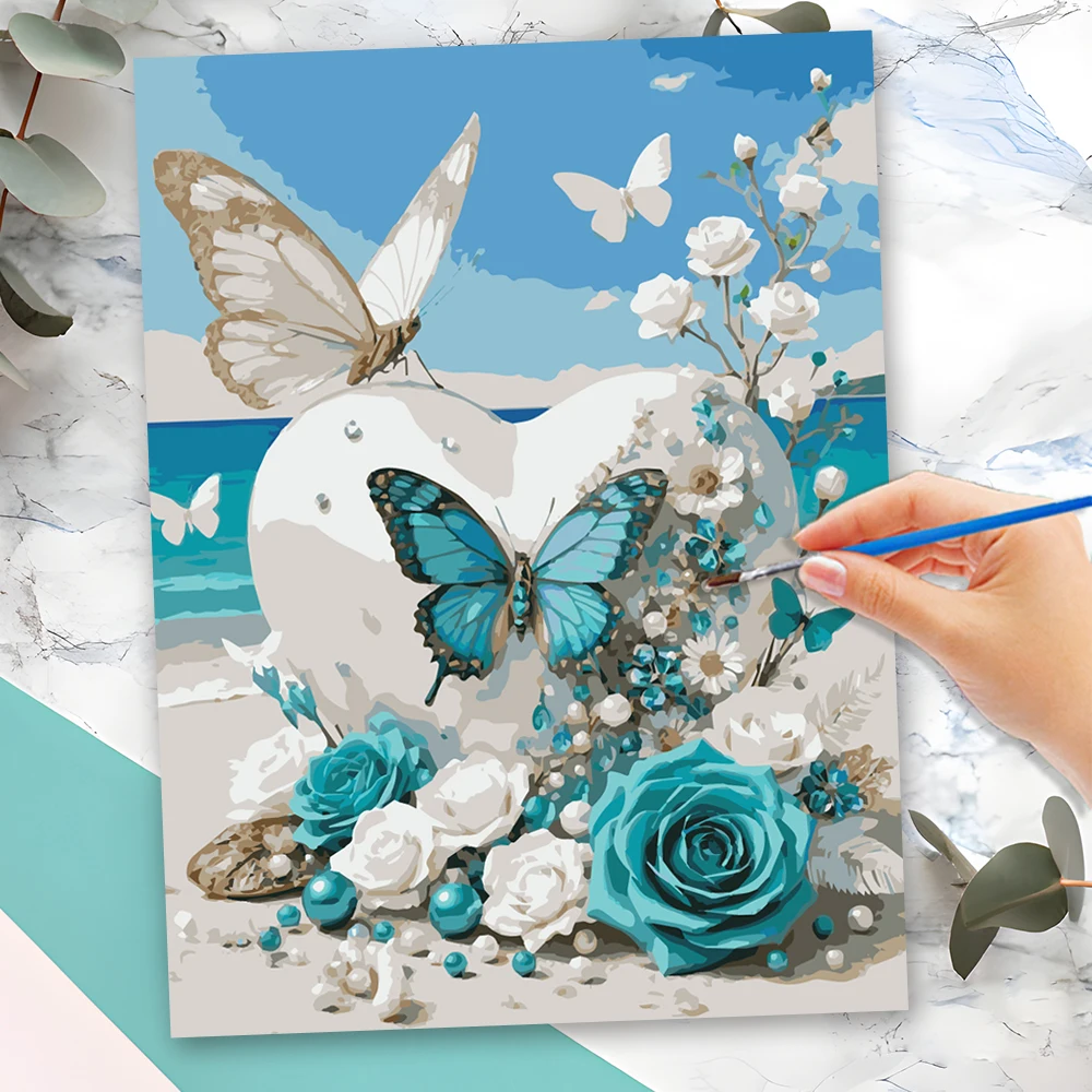 Картина по номерам Momoart: Бабочка, животное, цветы. Набор для рисования по номерам с рамкой. Холст с изображением морского пейзажа и сердца. Настенное искусство ручной работы. Подарок.
Картина по номерам Momoart: Бабочка, животное, цветы. Набор для рисования по номерам с рамкой. Холст с изображением морского пейзажа и сердца. Настенное искусство ручной работы. Подарок.