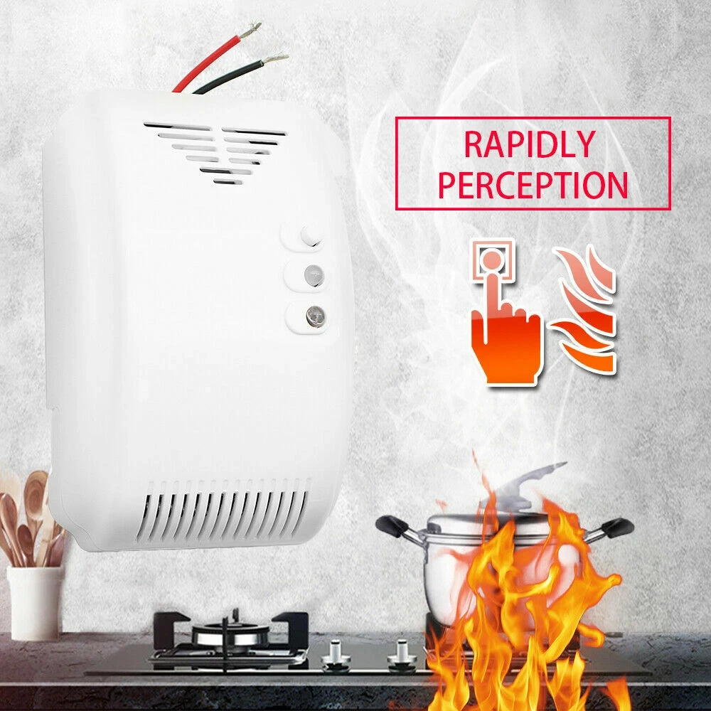 Gas Detector Sensor Alarm Propane Butane Sensor LPG Natural Motor Home Camper Marine LED Flash Alarm Sound Safety Alarm Detect
Gas Detector Sensor Alarm Propane Butane Sensor LPG Natural Motor Home Camper Marine LED Flash Alarm Sound Safety Alarm Detect