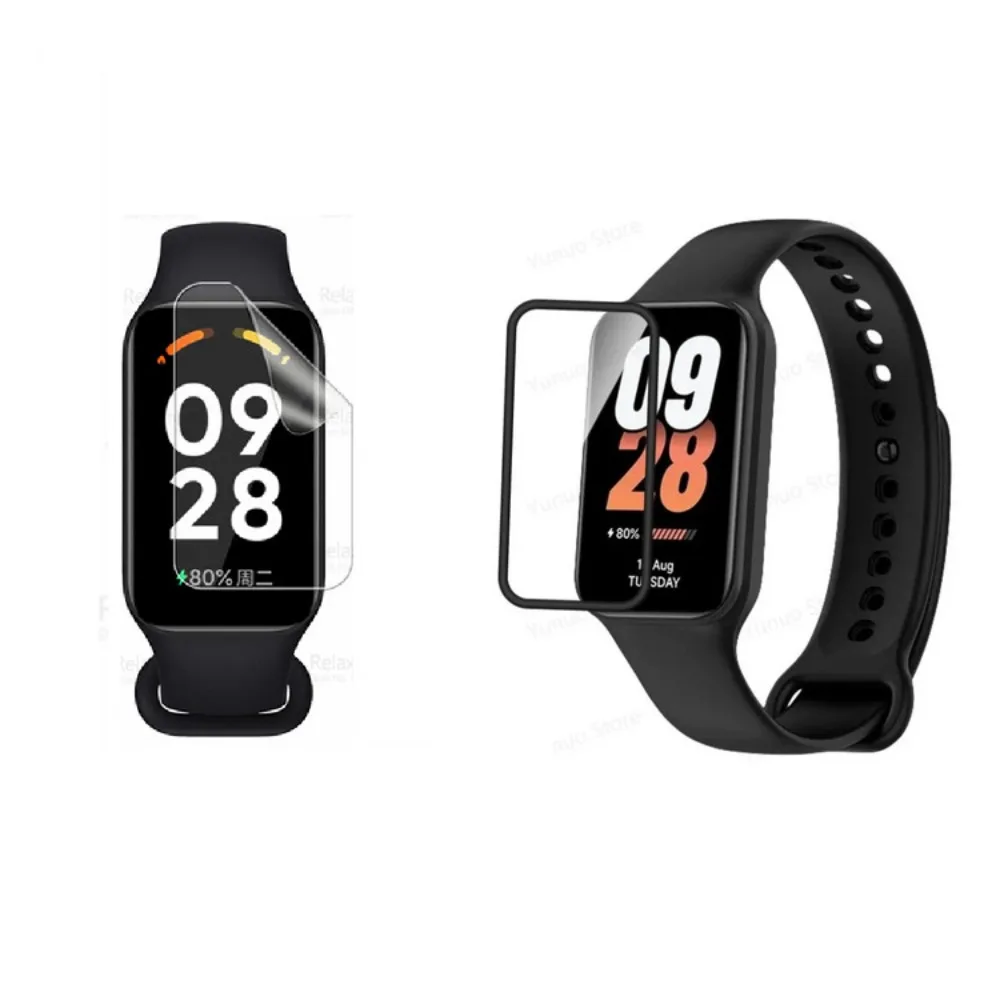 Мягкая пленка из ТПУ и защитная пленка из ПММА для Redmi Band 2 Xiaomi Smart Band 8 Active 
Мягкая пленка из ТПУ и защитная пленка из ПММА для Redmi Band 2 Xiaomi Smart Band 8 Active