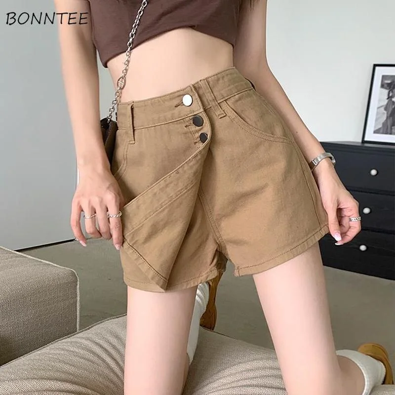 Denim Shorts Women Korean Fashion Design Feminine Solid BF Style Vintage Casual Ins All-match Streetwear Daily Soft Summer Retro
Denim Shorts Women Korean Fashion Design Feminine Solid BF Style Vintage Casual Ins All-match Streetwear Daily Soft Summer Retro