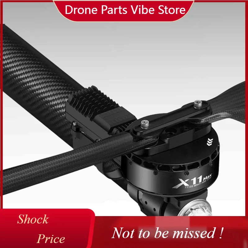 DPHobbywing X11 MAX Motor 11122 18S 60KV 48175 propeller powerful & Superior Thrust Power System for 25KG 30L Agriculture Drone
DPHobbywing X11 MAX Motor 11122 18S 60KV 48175 propeller powerful & Superior Thrust Power System for 25KG 30L Agriculture Drone