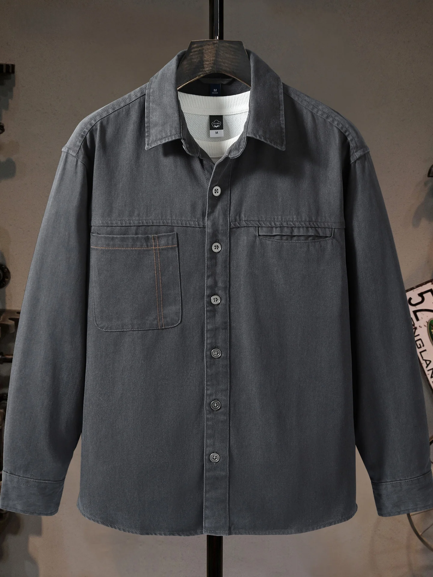 Повседневная свободная мужская рубашка с длинным рукавом, устойчивая к пятнам, гладкая, не требующая глажки, для работы, на все сезоны и случаи
Повседневная свободная мужская рубашка с длинным рукавом, устойчивая к пятнам, гладкая, не требующая глажки, для работы, на все сезоны и случаи