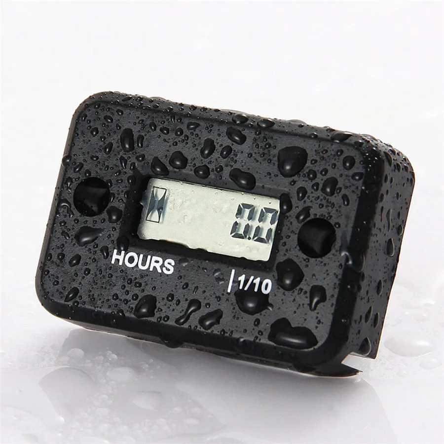 Black Waterproof Motorcycles Boat Engine Digital LCD Hour Meter Tachometer Gauge
Black Waterproof Motorcycles Boat Engine Digital LCD Hour Meter Tachometer Gauge