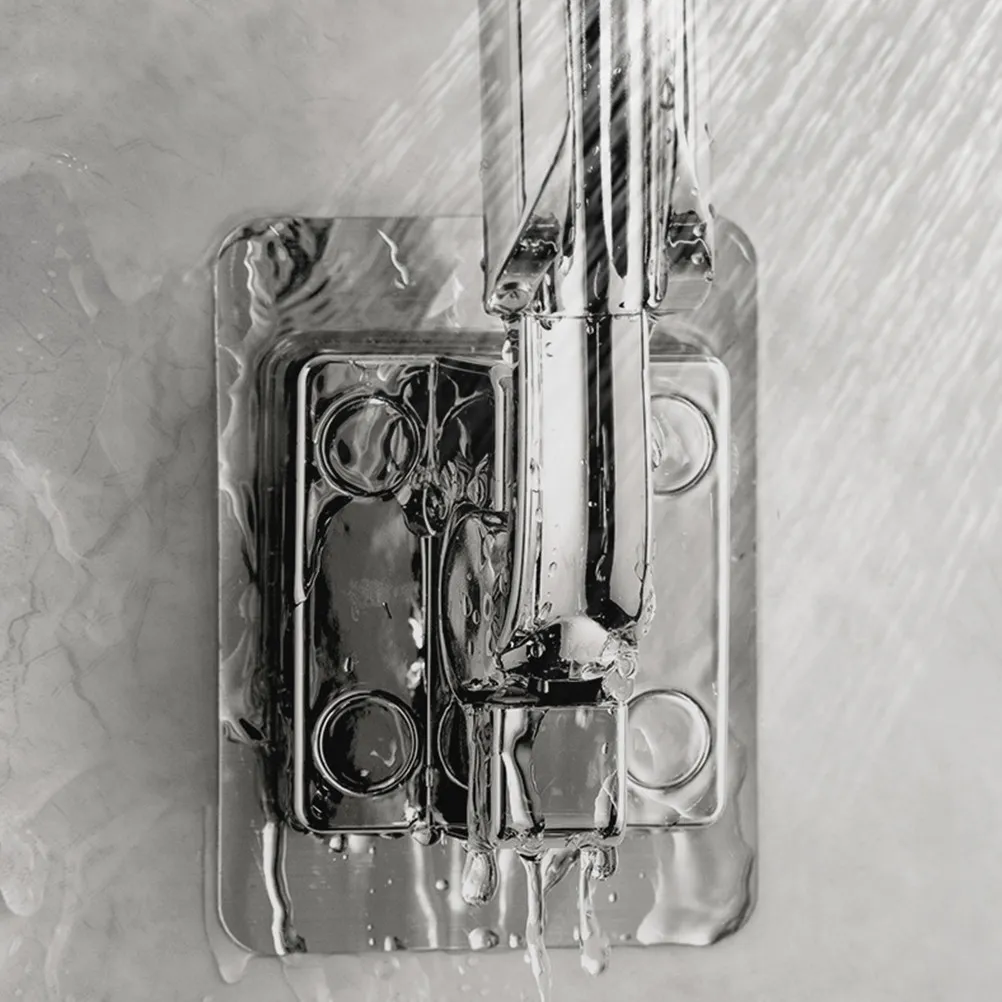 Adjustable Shower Head Holder Bathroom No Punching Handheld Shower Head Bracket Adhesive Fixed Base for Smooth Tiles Glass
Adjustable Shower Head Holder Bathroom No Punching Handheld Shower Head Bracket Adhesive Fixed Base for Smooth Tiles Glass