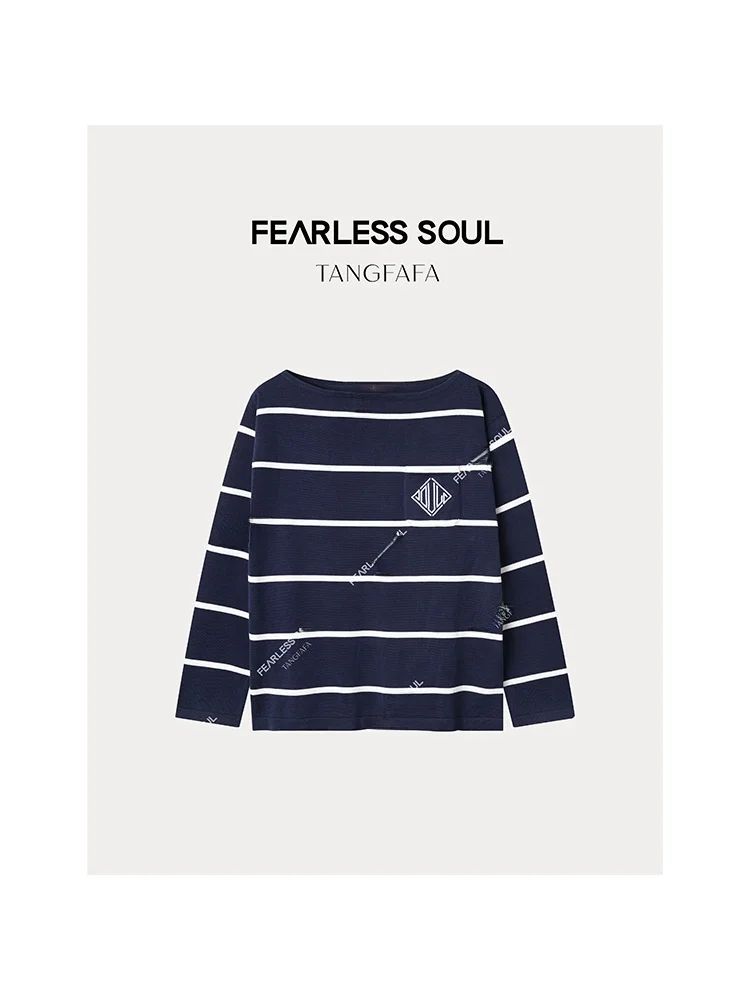 Tfa824FM03 Осенняя женская хлопковая футболка с вышитым логотипом и полосками, с длинным рукавом, приталенного кроя, повседневный модный топ
Tfa824FM03 Осенняя женская хлопковая футболка с вышитым логотипом и полосками, с длинным рукавом, приталенного кроя, повседневный модный топ