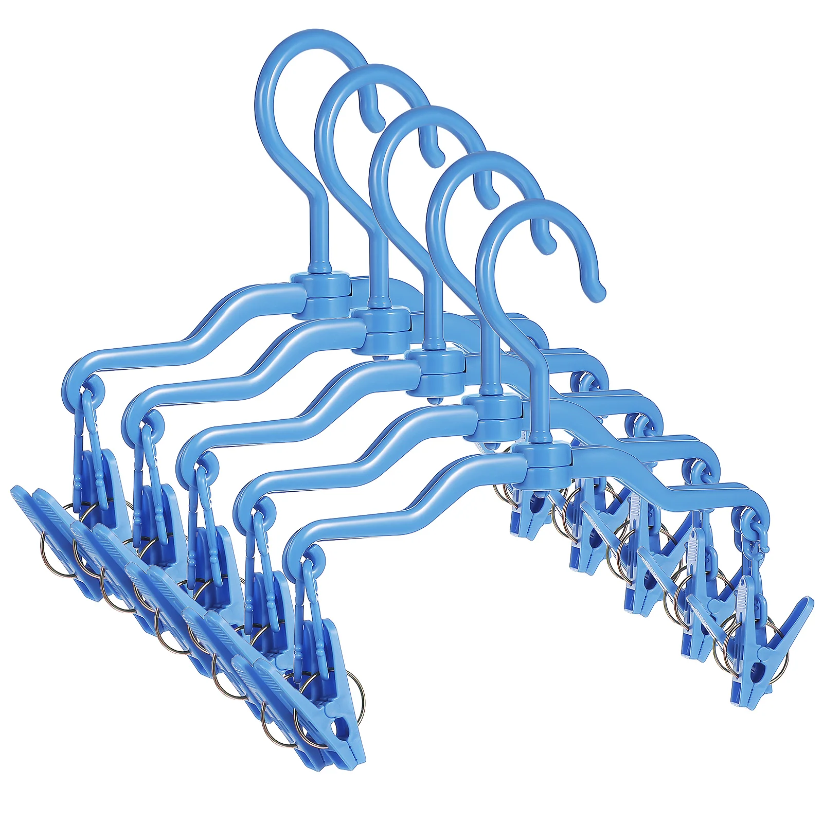 5pcs Jeans Hangers Folding Clothes Drying Rack Clip Sock Wardrobe Travel Heavy Duty Plastic Closet Organizers Fast Drying
5pcs Jeans Hangers Folding Clothes Drying Rack Clip Sock Wardrobe Travel Heavy Duty Plastic Closet Organizers Fast Drying
