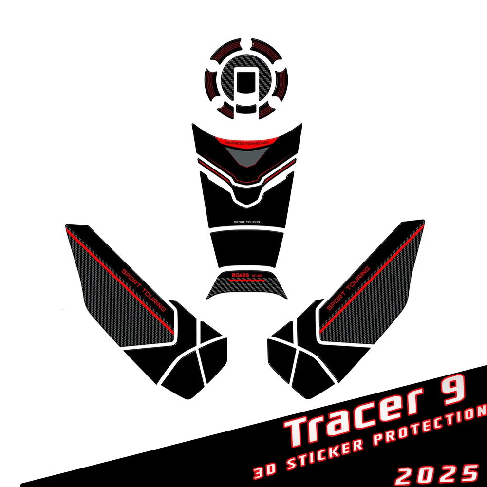 3D Stickers for Tracer 9 Stickers Tracer9 2025 Motorcycle Accessories Fuel Tank Anti-Slip Pad Knee Traction Traction Protector
3D Stickers for Tracer 9 Stickers Tracer9 2025 Motorcycle Accessories Fuel Tank Anti-Slip Pad Knee Traction Traction Protector