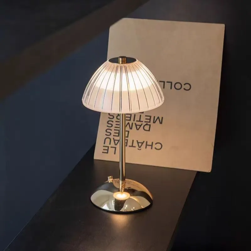 Retro Nordic LED Table Lamp Touch Control 3 Color Dimmable USB Rechargeable Night Light for Bedroom Study Bar Desk Decor
Retro Nordic LED Table Lamp Touch Control 3 Color Dimmable USB Rechargeable Night Light for Bedroom Study Bar Desk Decor