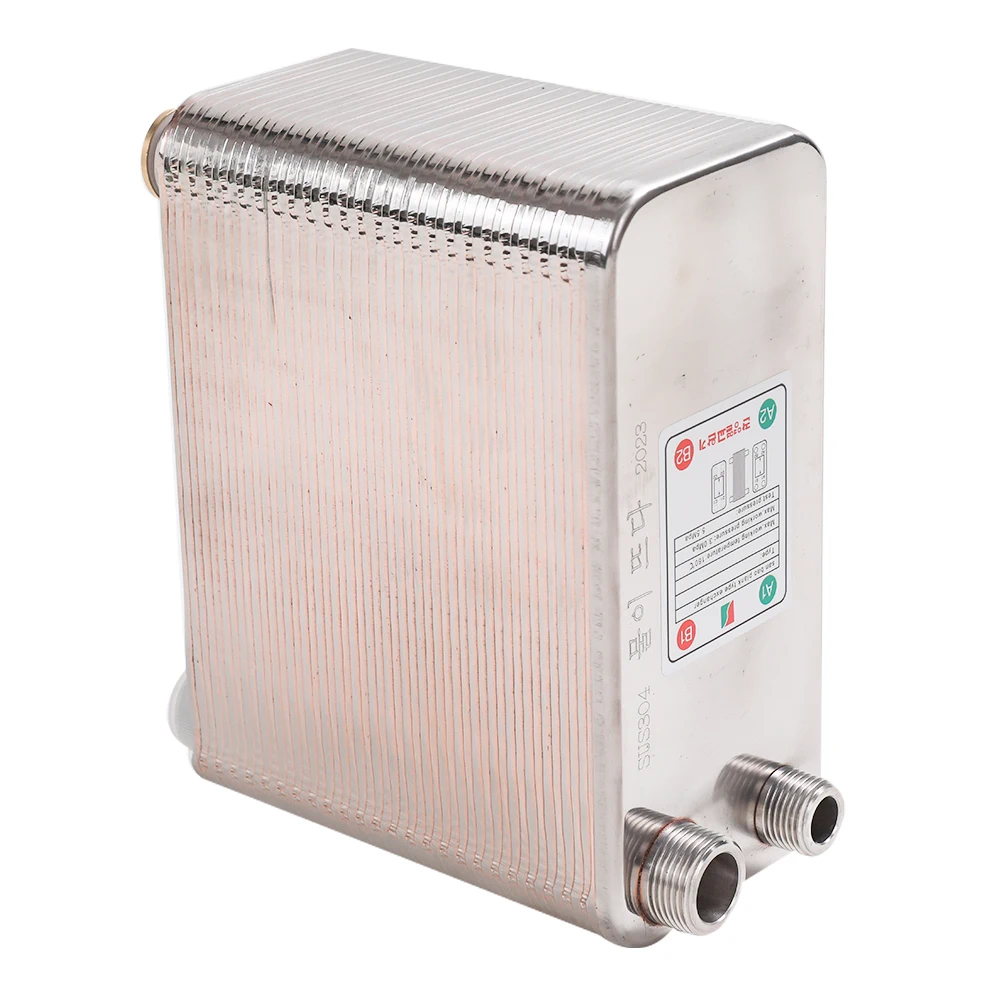 60 Plates Plate Heat Exchanger Water Beer Wort Chiller Cooler 304 Stainless Steel For Home Brewing Beer
60 Plates Plate Heat Exchanger Water Beer Wort Chiller Cooler 304 Stainless Steel For Home Brewing Beer