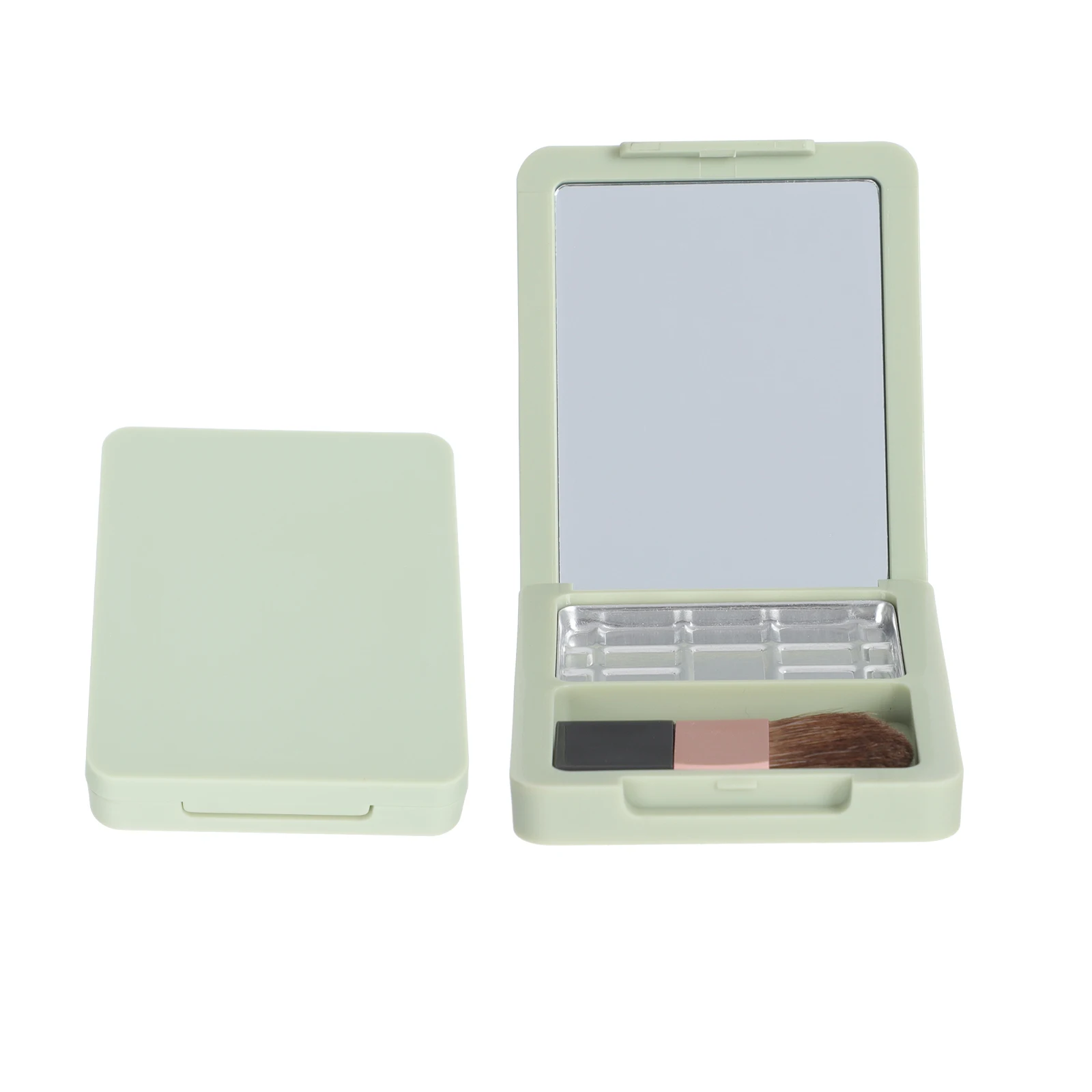 DIY Empty Box 2 Sets Rubber Plate Tool Aluminum Compact Blusher Boxes Powder Case Makeup Brush Set Travel Accessories
DIY Empty Box 2 Sets Rubber Plate Tool Aluminum Compact Blusher Boxes Powder Case Makeup Brush Set Travel Accessories