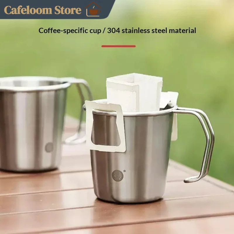 Hero 304 Stainless Steel Coffee Cup Portable Lightweight Pour Over Hand Brewed Coffee For Outdoor Camping Travel Hiking Adults
Hero 304 Stainless Steel Coffee Cup Portable Lightweight Pour Over Hand Brewed Coffee For Outdoor Camping Travel Hiking Adults