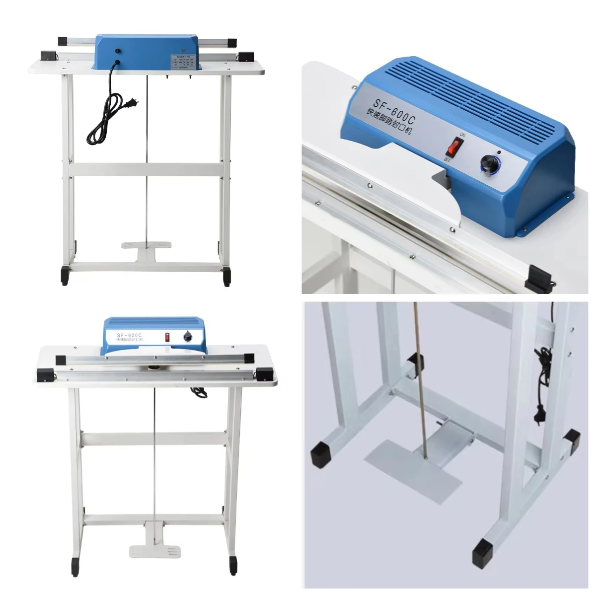 STLEasy Operate Semi-automatic Iron Foot Pedal Enseal Sealer Bag Sealing Machine Heat Sealer Machine for Bags
STLEasy Operate Semi-automatic Iron Foot Pedal Enseal Sealer Bag Sealing Machine Heat Sealer Machine for Bags