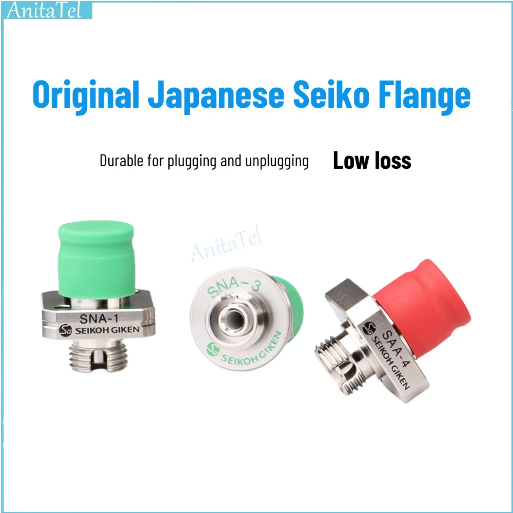 Original Japanese Seiko Flange Optical Fiber Coupler FC-APC Test SC Import Adapter Small D-Type Connection
Original Japanese Seiko Flange Optical Fiber Coupler FC-APC Test SC Import Adapter Small D-Type Connection