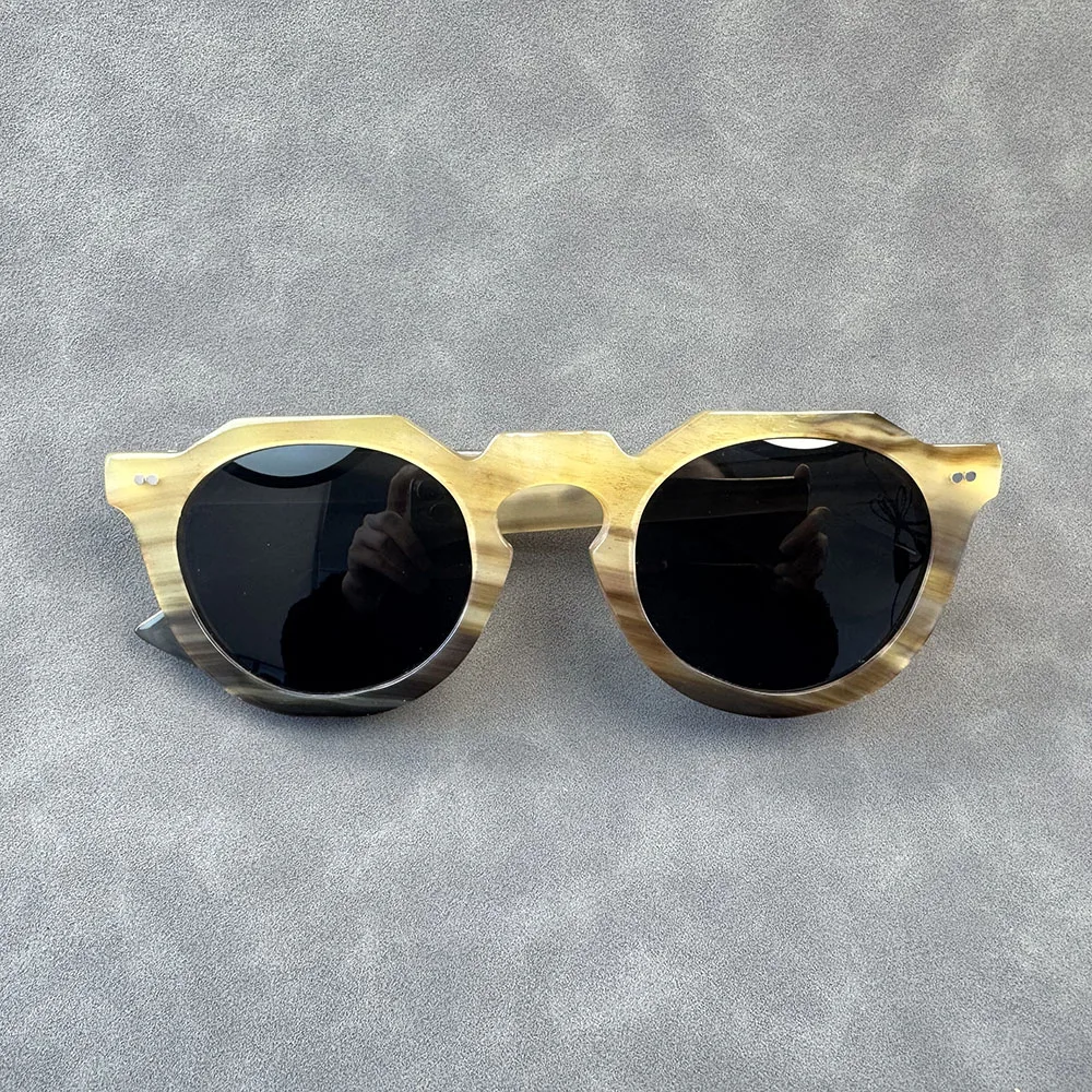 Man Sunglasses Women Unique Vintage Retro Oversize Polarized Handmade Honey Black Horn Men Sunglass Fashion Glasses Eyeglasses
Man Sunglasses Women Unique Vintage Retro Oversize Polarized Handmade Honey Black Horn Men Sunglass Fashion Glasses Eyeglasses