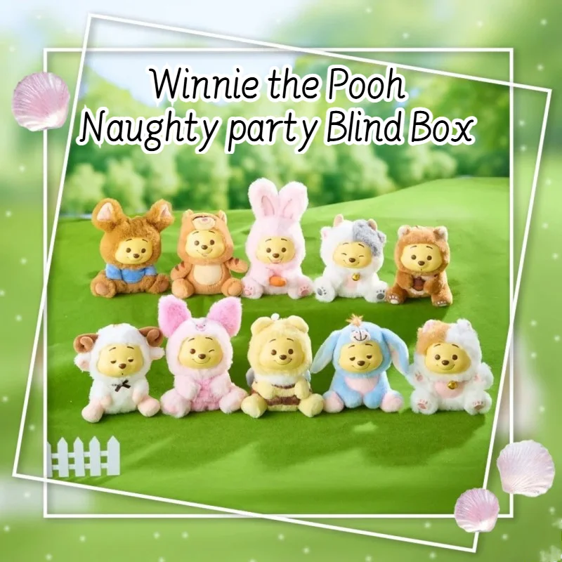 Милый Винни-Пух Party Series слепая коробка виниловая плюшевая кукла набор игрушек с подвесной петлей коробка-сюрприз брелок автомобильный аксессуар подарок
Милый Винни-Пух Party Series слепая коробка виниловая плюшевая кукла набор игрушек с подвесной петлей коробка-сюрприз брелок автомобильный аксессуар подарок