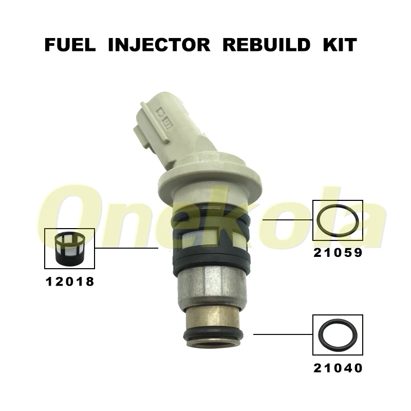 Fuel Injector Service Repair Kit Filters Orings Seals Grommets for A46-H12 Nissan Almera N15 Primera P11 Sunny N14 Y10 1.6L
Fuel Injector Service Repair Kit Filters Orings Seals Grommets for A46-H12 Nissan Almera N15 Primera P11 Sunny N14 Y10 1.6L