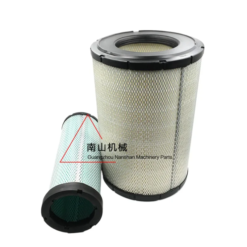 Фильтр воздушный для Komatsu Pc300/350/360-7, аксессуары для экскаватора типа Cummins
Фильтр воздушный для Komatsu Pc300/350/360-7, аксессуары для экскаватора типа Cummins