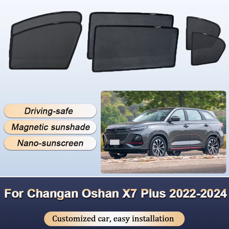 Sun Shades For Changan Oshan X7 Plus 2022-2024 Sunshades Magnetic Heat insulation Curtains Privacy Window Visor Car Accessories
Sun Shades For Changan Oshan X7 Plus 2022-2024 Sunshades Magnetic Heat insulation Curtains Privacy Window Visor Car Accessories