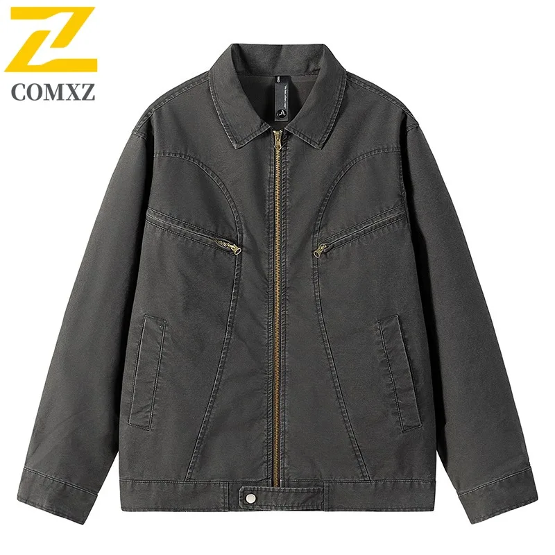 COMXZ Мужская верхняя одежда Стильные модные походные прогулочные легкие ветрозащитные пальто для выходных и отдыха Простые модные плащи 
COMXZ Мужская верхняя одежда Стильные модные походные прогулочные легкие ветрозащитные пальто для выходных и отдыха Простые модные плащи