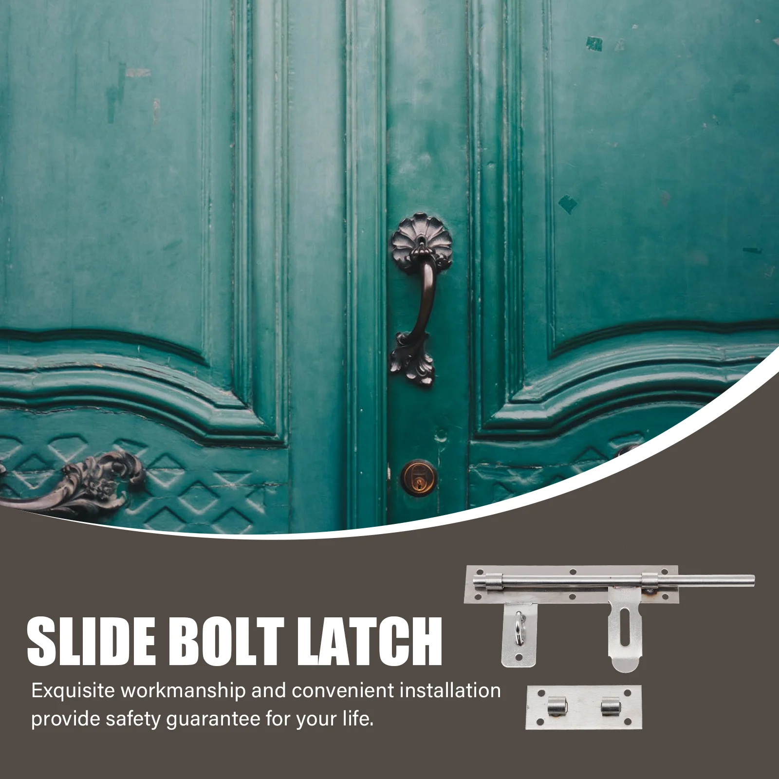 Door Latch Anti-Theft Sliding Lock Stainless Steel Heavy Duty For Home Security Slide Bolt Latch Cabinet Gate Lock
Door Latch Anti-Theft Sliding Lock Stainless Steel Heavy Duty For Home Security Slide Bolt Latch Cabinet Gate Lock