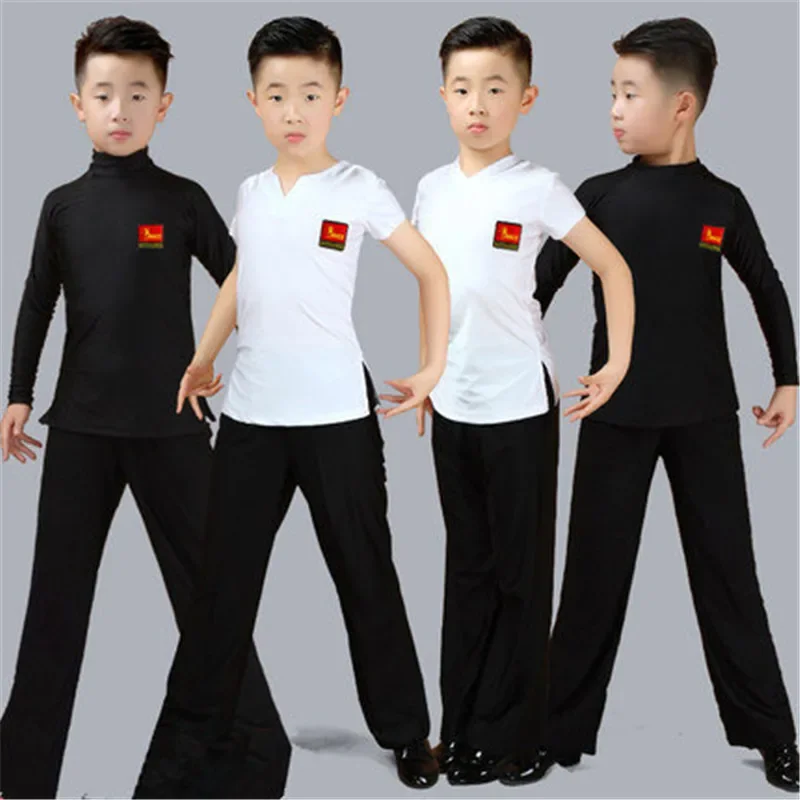 Boy Kids Adult Latin Costume Long Sleeve Shirt Pants White Boys Latin Dance Costumes 2 Pieces Suit Modern Ballroom Tango Rumba
Boy Kids Adult Latin Costume Long Sleeve Shirt Pants White Boys Latin Dance Costumes 2 Pieces Suit Modern Ballroom Tango Rumba