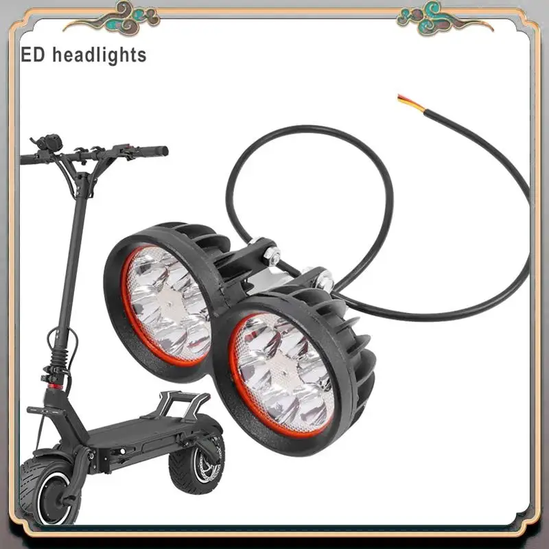 Durable Front Light 6 LED Fog Headlights Super Bright Lamp Spotlight Working Spot Light 12-80V For Electric Scooter Motorcycle
Durable Front Light 6 LED Fog Headlights Super Bright Lamp Spotlight Working Spot Light 12-80V For Electric Scooter Motorcycle