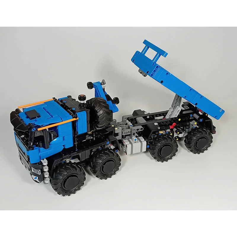 MOC-177379 Новая классическая модель самосвала-полуприцепа из строительных блоков, 981 деталь, подарок для мальчиков на день рождения и Рождество
MOC-177379 Новая классическая модель самосвала-полуприцепа из строительных блоков, 981 деталь, подарок для мальчиков на день рождения и Рождество