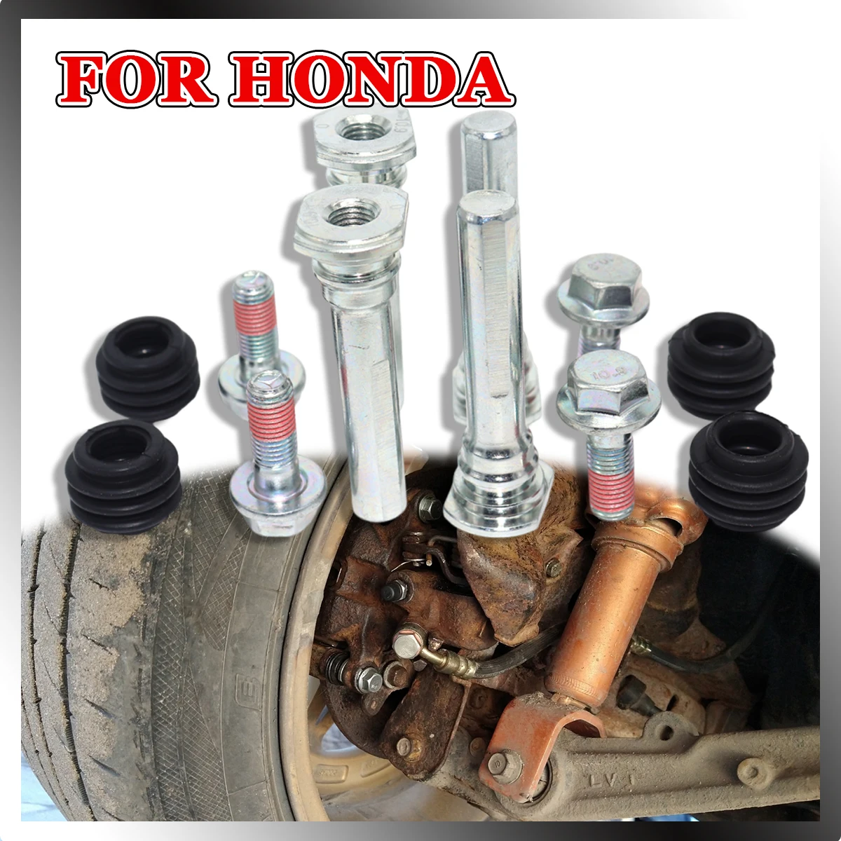 Rear Left Right Brake Caliper Cylinder Slider Guide Pin For Disc Housing Bolt Rubber Seal Kit For HONDA JAZZ FRV FR-V CR-Z CRZ
Rear Left Right Brake Caliper Cylinder Slider Guide Pin For Disc Housing Bolt Rubber Seal Kit For HONDA JAZZ FRV FR-V CR-Z CRZ