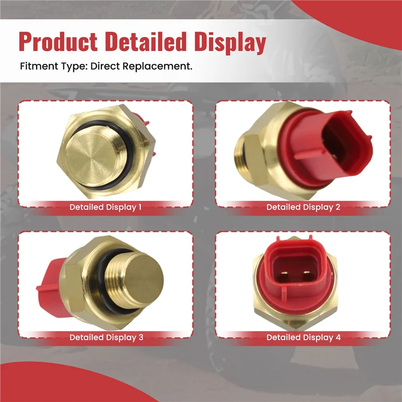 A33K-Water Temperature Sensor For Hisun ATV UTV Quad 400 450 500 550 750 700 800 19206-115-0000
A33K-Water Temperature Sensor For Hisun ATV UTV Quad 400 450 500 550 750 700 800 19206-115-0000