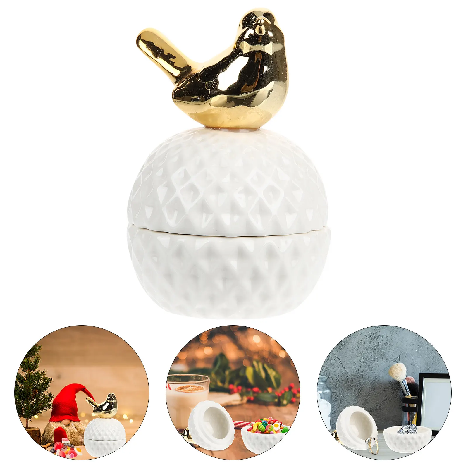Ceramic Jewelry Storage Case Animal Design Small Decorative Trinket Organizer Jewelry Holder for Earrings Rings Necklaces
Ceramic Jewelry Storage Case Animal Design Small Decorative Trinket Organizer Jewelry Holder for Earrings Rings Necklaces