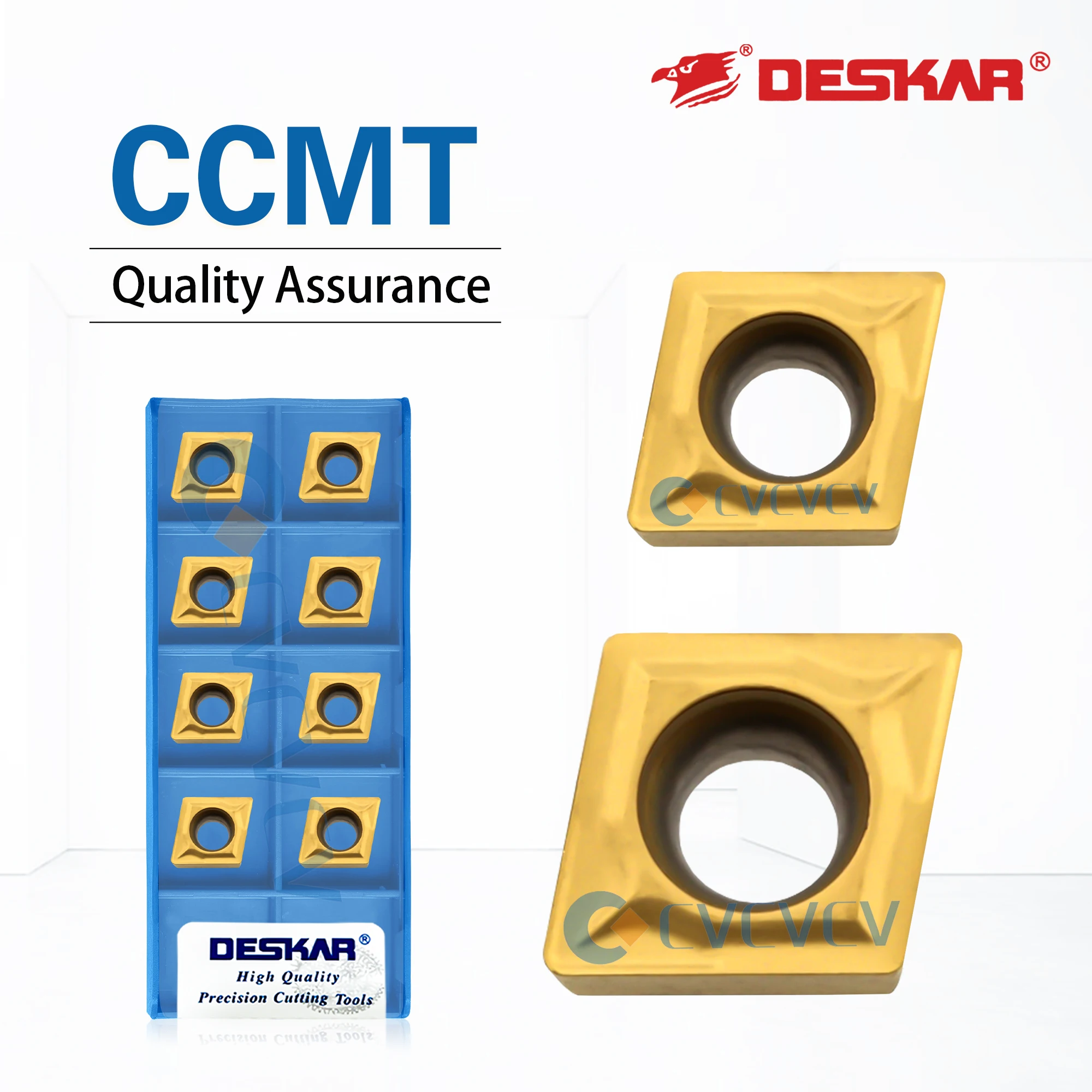 DESKAR Numerical Control 100% Original Turning ToolCCMT 060204 /060208 /09T304 /09T308 LF9018 Turning Tools Triangle Blade Tool
DESKAR Numerical Control 100% Original Turning ToolCCMT 060204 /060208 /09T304 /09T308 LF9018 Turning Tools Triangle Blade Tool
