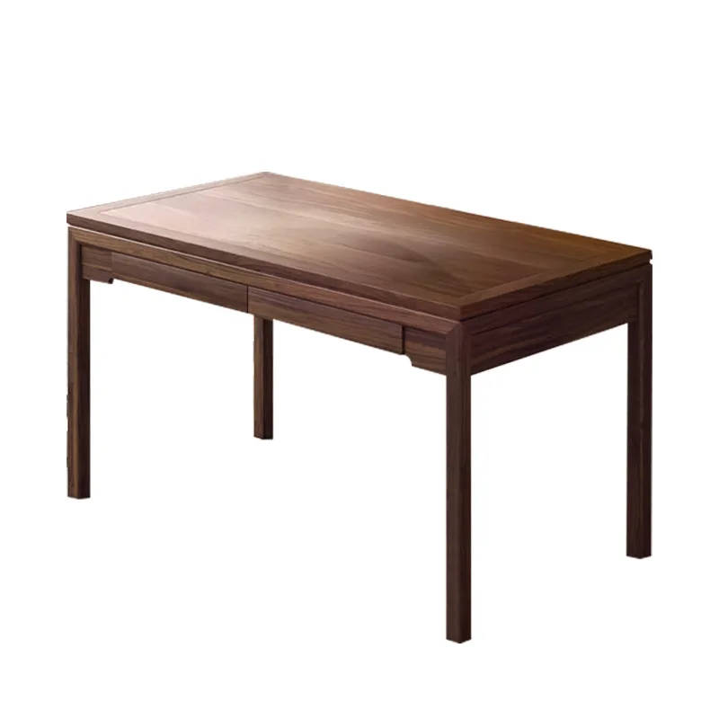Solid wood push-pull tea table New Chinese office negotiation table Modern simple living room storage dining table Integrated
Solid wood push-pull tea table New Chinese office negotiation table Modern simple living room storage dining table Integrated