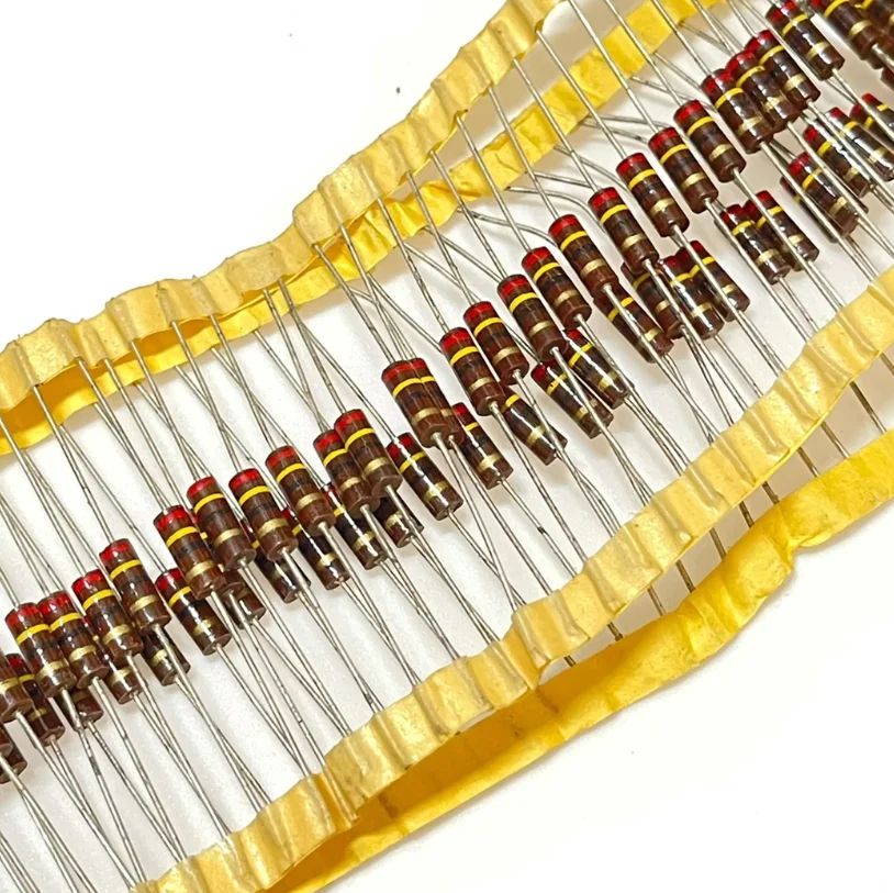 10PCS/LOT American AB color-coded resistors 1/2W 0.5W 22R 24R 47R 82R 91R Audio resistors Volume: 3 x 9 MM
10PCS/LOT American AB color-coded resistors 1/2W 0.5W 22R 24R 47R 82R 91R Audio resistors Volume: 3 x 9 MM