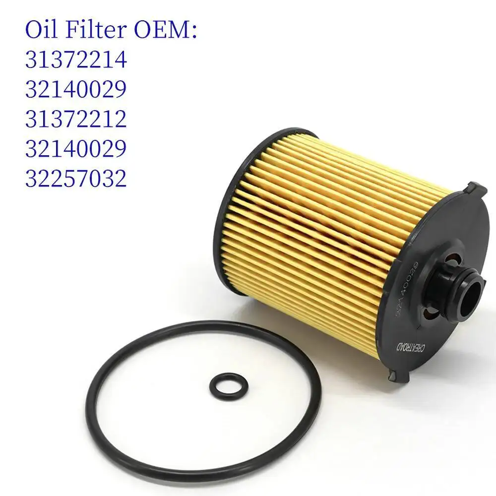 1pcs Car Oil Filter For VOLVO S60 S80 S90 V40 V60 V70 V90 XC40 XC60 XC90 D2 D3 D4 D5 T3 T4 T5 T6 T8 2.0T I II III 32140029
1pcs Car Oil Filter For VOLVO S60 S80 S90 V40 V60 V70 V90 XC40 XC60 XC90 D2 D3 D4 D5 T3 T4 T5 T6 T8 2.0T I II III 32140029
