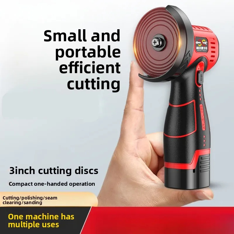 Lithium Battery Mini Brushless Angle Grinder Grinder Cutting Machine Handheld Grinder Power Tools
Lithium Battery Mini Brushless Angle Grinder Grinder Cutting Machine Handheld Grinder Power Tools