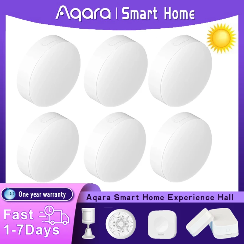 Оригинальный датчик яркости Aqara T1 Zigbee, датчик яркости для умного дома, детектор света, магнитное управление для приложения Homekit
Оригинальный датчик яркости Aqara T1 Zigbee, датчик яркости для умного дома, детектор света, магнитное управление для приложения Homekit