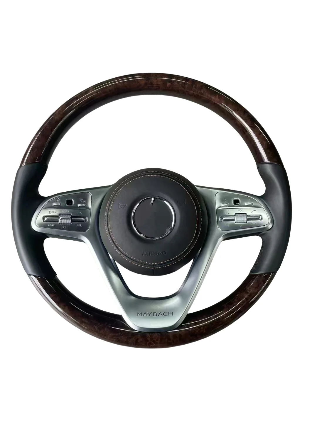 Suitable for Mercedes Maybach W222 W223 W240 57 62 W167 Steering Gear Upgrading the Steering Wheel Peach Wood Steering Wheel
Suitable for Mercedes Maybach W222 W223 W240 57 62 W167 Steering Gear Upgrading the Steering Wheel Peach Wood Steering Wheel