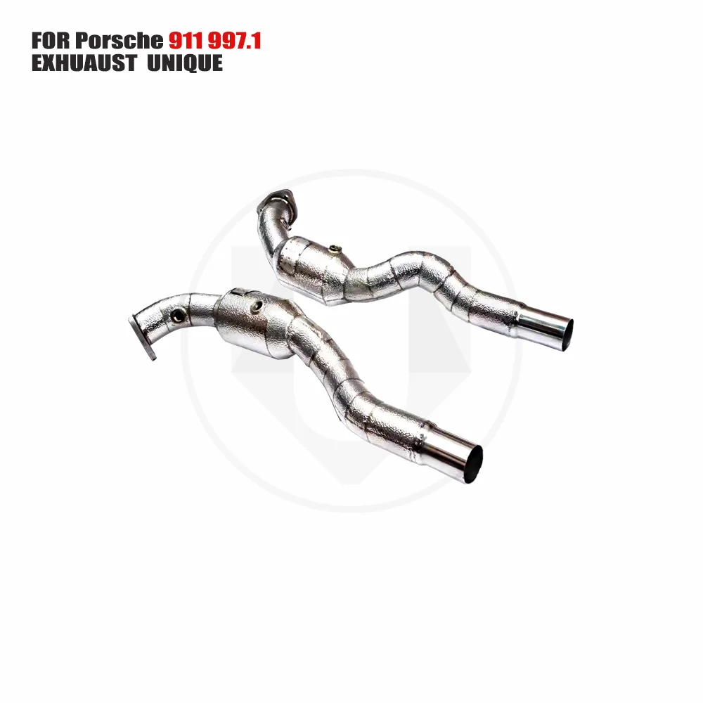 UNIQUE Exhaust System High Flow Performance Downpipe for Porsche 911 997.1 2005 - 2009 Car Accessories With Cat Pipe
UNIQUE Exhaust System High Flow Performance Downpipe for Porsche 911 997.1 2005 - 2009 Car Accessories With Cat Pipe