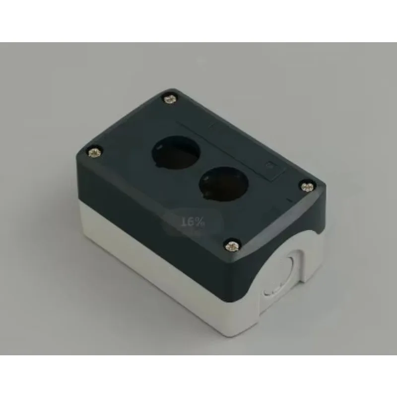 HAL2 2-Hole Rainproof Pushbutton Control Station Box 22mm 2 Holes Black and Grey
HAL2 2-Hole Rainproof Pushbutton Control Station Box 22mm 2 Holes Black and Grey