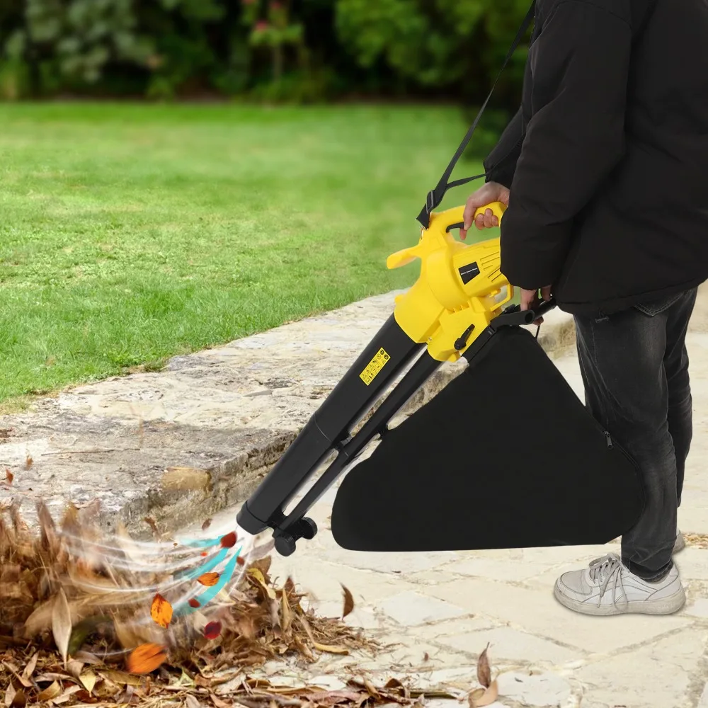 Cordless Blower Alternative, 3000W Plug-in Leaf Blower, Blowing and Suction Function, Lightweight Durable,Fast Yard Leaf Removal
Cordless Blower Alternative, 3000W Plug-in Leaf Blower, Blowing and Suction Function, Lightweight Durable,Fast Yard Leaf Removal