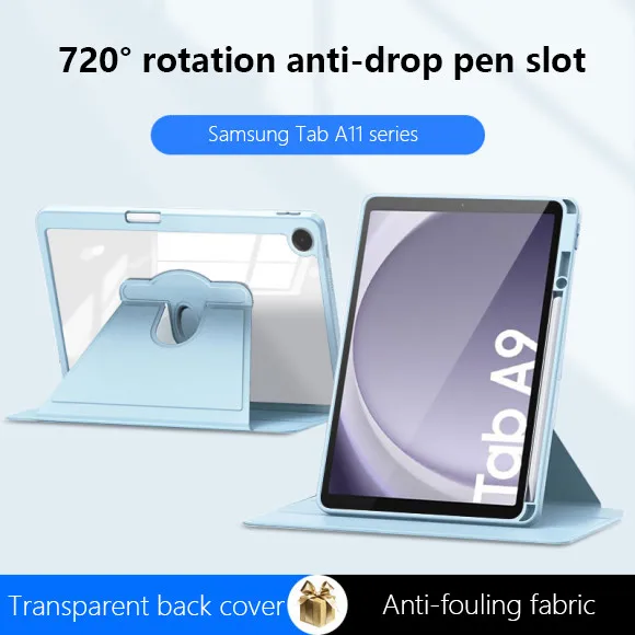 Rotation Case For Samsung Galaxy Tab A11 8.7inch 2025 A11+ S11 S10 Lite S10FE 10.9 A9 Plus S9 S8 S7 Acrylic Cover With Pen Slot
Rotation Case For Samsung Galaxy Tab A11 8.7inch 2025 A11+ S11 S10 Lite S10FE 10.9 A9 Plus S9 S8 S7 Acrylic Cover With Pen Slot