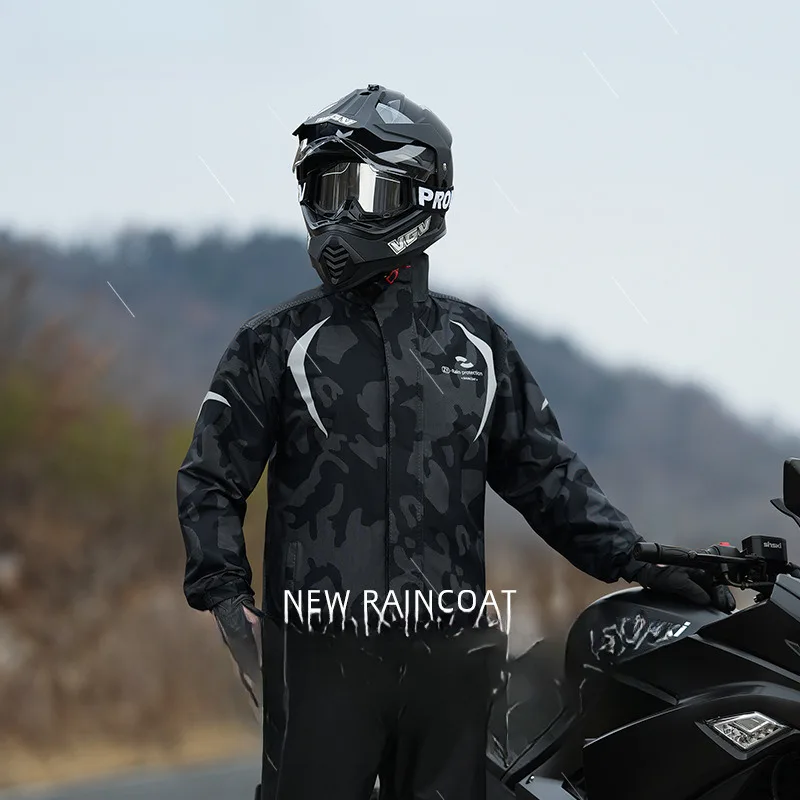 Raincoat Split Type Men's Motorcycle Riding Suit Women's Full Body Rainstorm Proof Adult Electric Bicycle Rider Thick
Raincoat Split Type Men's Motorcycle Riding Suit Women's Full Body Rainstorm Proof Adult Electric Bicycle Rider Thick