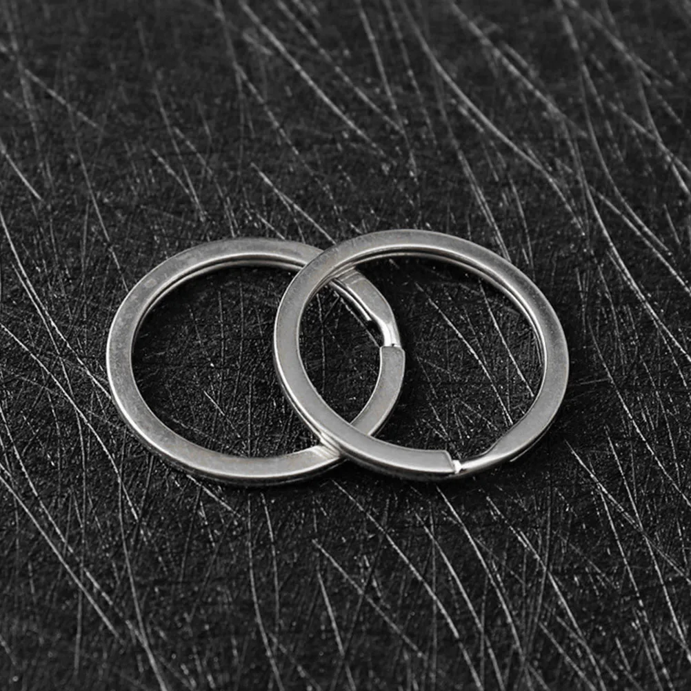 100pcs Round Keychains Metal Rings Replacement Accessories Flat Design Stay Closed Portable Split Attachments Iron Key Rings
100pcs Round Keychains Metal Rings Replacement Accessories Flat Design Stay Closed Portable Split Attachments Iron Key Rings